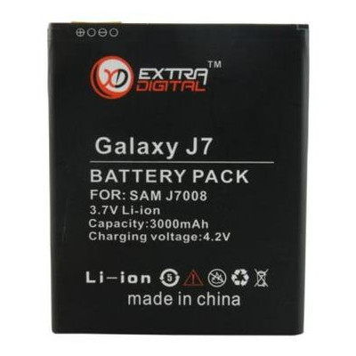 Акумуляторна батарея ExtraDigital Samsung Galaxy J7 J700H 3000mAh (BMS6407) фото №1