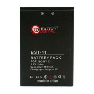Акумуляторна батарея EXTRADIGITAL Sony Ericsson BST-41 (1450 mAh) (BMS6355) фото №3