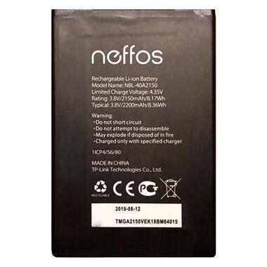 Акумулятор TP-Link Neffos C5 Plus / TP7031 / NBL-40A2150 (2200mAh) фото №1