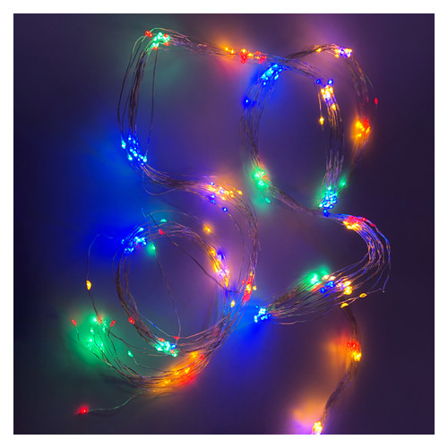 Світлодіодна гірлянда Новогодько Кінський хвіст 220 LED,багатокол.2,2м,стат (974227) фото №1