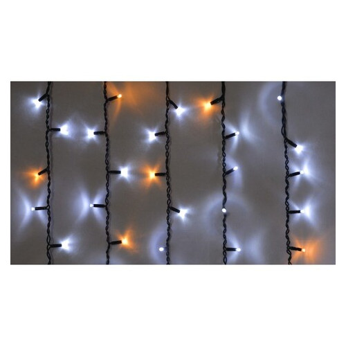 Delux Icicle 108Led 2X1M 27 Желт Flash Бел/черн Ip44 En (90015178) 182038 фото №1