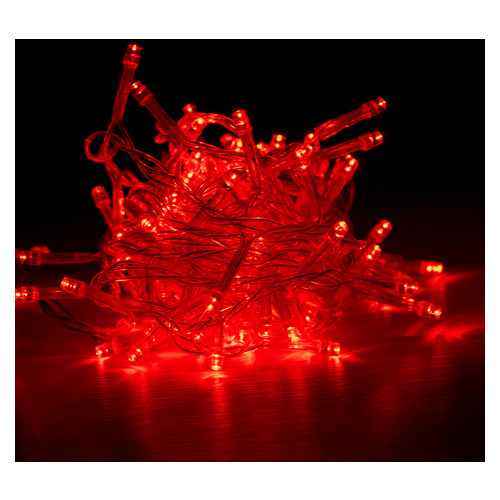 Електрогірлянда світлодіодна Yes! Fun Christmas time 100 ламп червона 5 м. 8 реж.миг (801152) фото №1