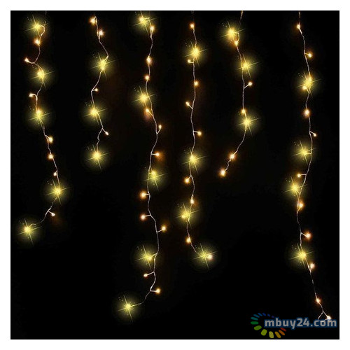 Гирлянда Luca Lighting бахрома 6,5 м с белым светом (8718861122022) фото №1