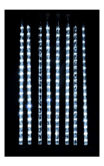 Світлодіодна гірлянда Luca Lighting Бурульки, що тануть холодний білий 12 м (8718861842234) фото №2