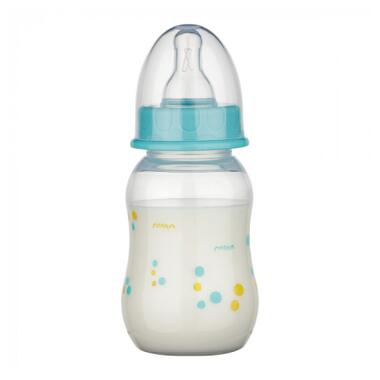 Пляшечка для годування Baby-Nova Droplets 130 мл Блакитна (3960073) фото №1