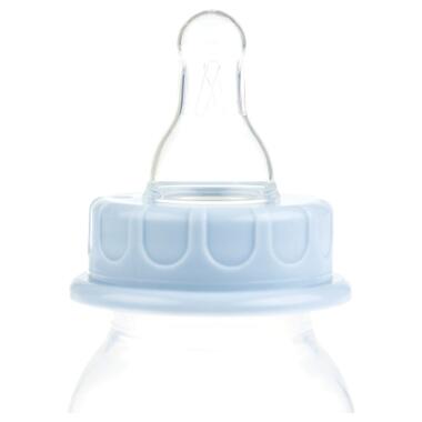 Пляшечка для годування Baby-Nova пластикова Decoration Blue 240 мл (3960065) фото №3