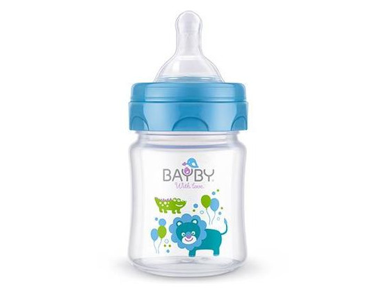 Пляшечка для годування Bayby BFB6101 120ml 0м+ синій фото №1