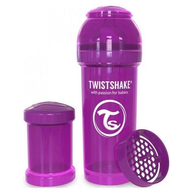 Бутылочка антиколиковая Twistshake 260 мл фиолетовая (24856) фото №1
