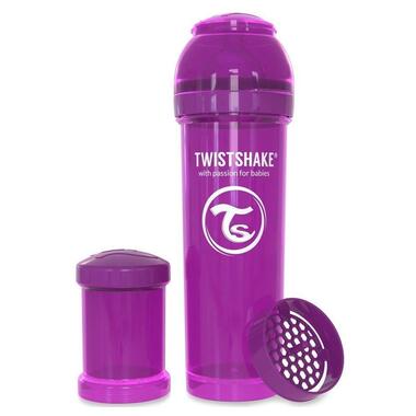 Бутылочка антиколиковая Twistshake 330 мл фиолетовый (24862) фото №1