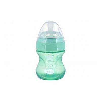 Пляшечка для годування Nuvita Mimic Cool 150 мл зелена (NV6012GREEN) фото №1