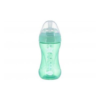 Пляшечка для годування Nuvita Mimic Cool 250 мл зелена (NV6032GREEN) фото №1