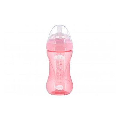 Пляшечка для годування Nuvita Mimic Cool 250 мл рожева (NV6032PINK) фото №1