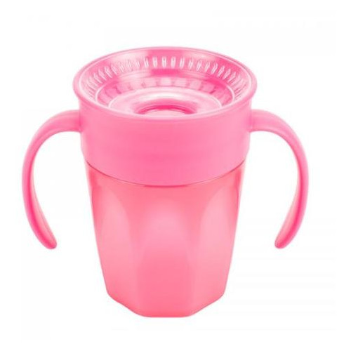 Чашка Dr. Brown's 360 із ручками 200 мл рожевий 1 шт. (TC71003-INTL) фото №1