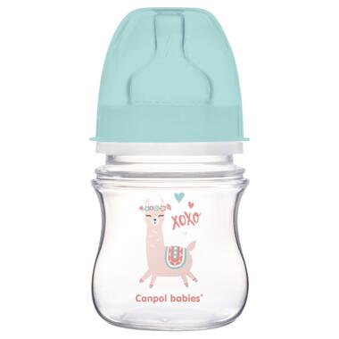Пляшечка для годування Canpol babies EasyStart - Toys з широким отвором 120 мл (35/220_gre) фото №1