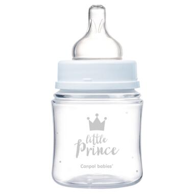 Пляшечка для годування Canpol babies Royal Baby з широким отвором 120 мл Синя (35/233_blu) фото №3
