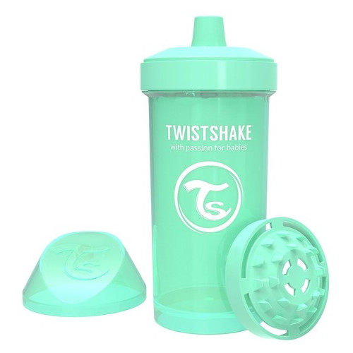 Чашка детская Twistshake 78281 от 12 мес 360 мл Pastel Green (69895) фото №1