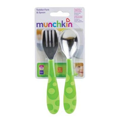 Набір дитячого посуду Munchkin Ложка вилка зелені (011404.03) фото №3