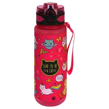Поїльник-непроливайка Cool For School Kitty 500 мл рожева (CF61309) фото №1