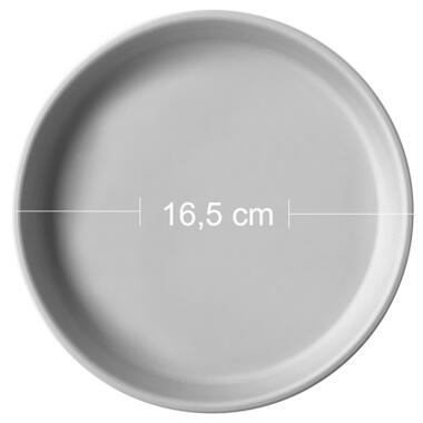 Тарілка дитяча MinikOiOi Basics-Plate (Powder Grey) (101050104) фото №7