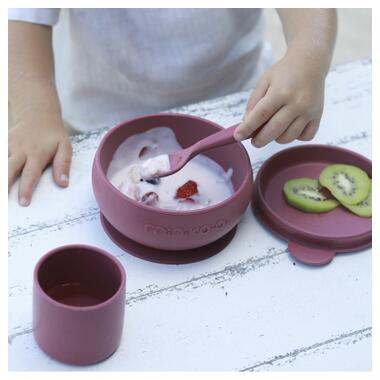 Набір дитячого посуду MinikOiOi BLW Set I - Mineral Blue (101070056) фото №3