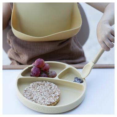 Набір дитячого посуду MinikOiOi BLW SetII-Powder Grey (101070017) фото №6