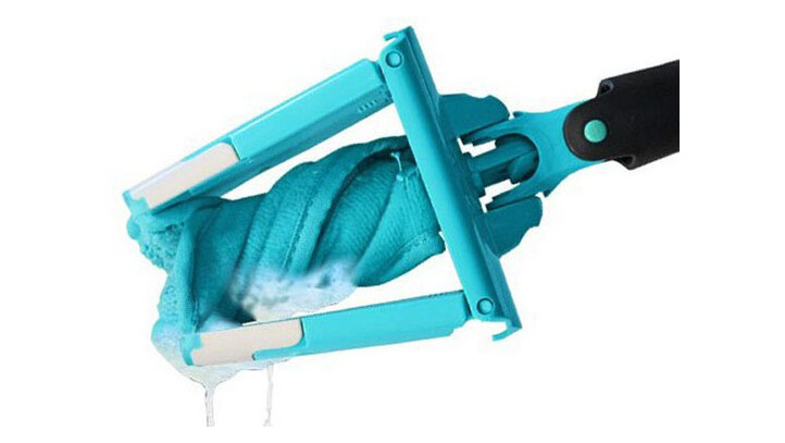 Швабра с отжимом Titan Twister Mop, Голубой фото №4