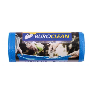 Пакети для сміття Buroclean EuroStandart сині 35 л 30 шт. (4823078977816) фото №1