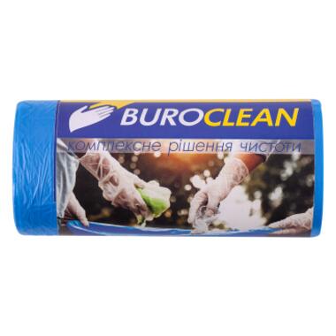 Пакети для сміття Buroclean EuroStandart сині 35 л 50 шт. (4823078977830) фото №1