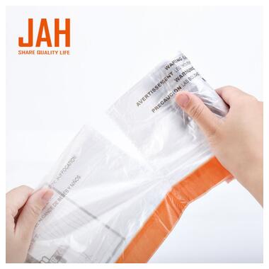 Пакети для сміття JAH для відер до 20 л (55х55 см) із затяжками 15 шт. (6304) фото №2