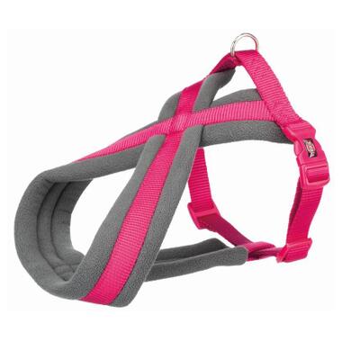 Шлей для собак Trixie Premium турестична XS-S 30-55 см/15 мм рожева (4053032019799) фото №1