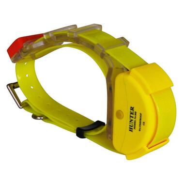 Нашийник з GPS для мисливських собак HUNTER APP-100, водонепроникний, жовтий (100788) фото №1