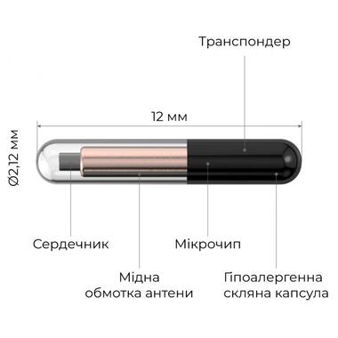 Мікрочіп WAUDOG Smart ID, 2,12 х12 мм, 10 шт. (5902) (4823089352480) фото №3