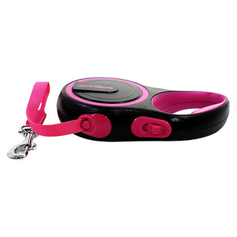 Автоматичний повідець-рулетка для собак Taotaopets 173320 Pink довжина 3 m фото №2