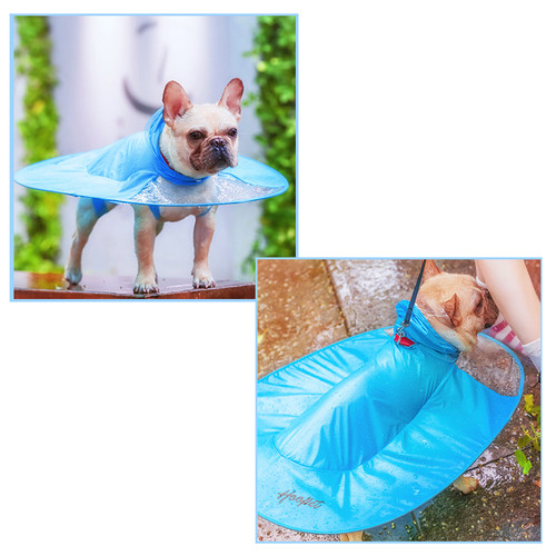 Дощовик для собак Hoopet HY-1555 XXL Blue (5295-18395) фото №8