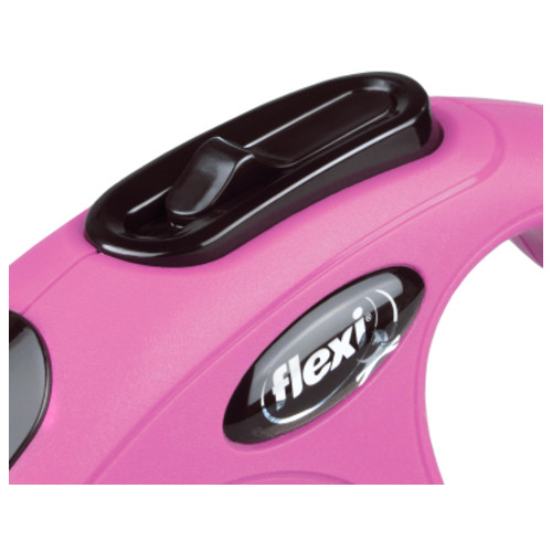 Повідець для собак Flexi New Classic XS трос 3 м (рожевий) (4000498022436) фото №3
