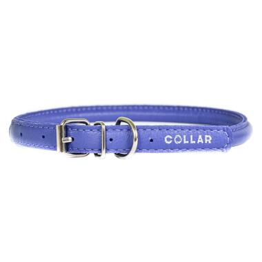 Нашийник Collar Glamour для длинношерстных собак 13мм*53-61см фіолетовий (35319) фото №1