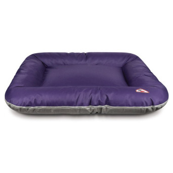 Лежак для тварин Природа ASKOLD 4 (80x60x13 см) Фіолетовий/сірий (4823082429165) фото №2