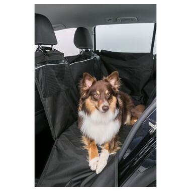 Килимок для тварин Trixie захисний в авто 1.55х1.30 м Чорний (4011905132037) фото №7