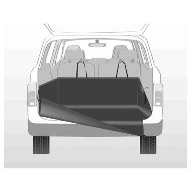 Килимок для тварин Trixie захисний у багажник 1.64х1.25 м Чорний (4011905013145) фото №4
