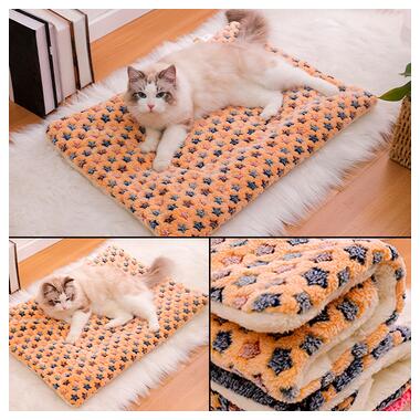 Лежак для тварини для котів та собак Taotaopets 573301 Yellow Stars L (50*70 cm) фото №3