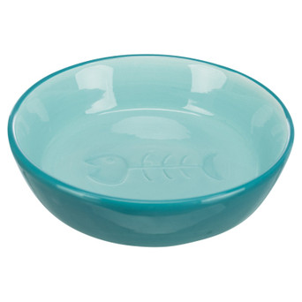 Посуд для кішок Trixie Миска керамічна плоска 200 мл/13 см (4011905244921) фото №4