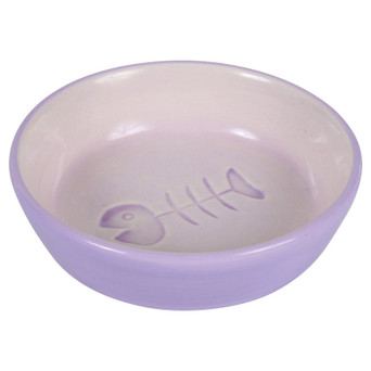 Посуд для кішок Trixie Миска керамічна плоска 200 мл/13 см (4011905244921) фото №3