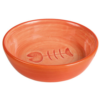 Посуд для кішок Trixie Миска керамічна плоска 200 мл/13 см (4011905244921) фото №2
