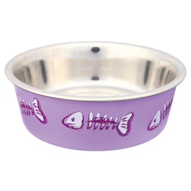 Посуд для котів Trixie Миска металева 250 мл/12 см (кольори в асортименті) (4011905252704) фото №2