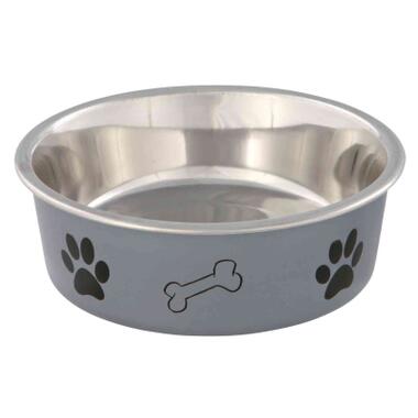 Посуд для собак Trixie Миска металева 450 мл/14 см (кольори в асортименті) (4011905252421) фото №1