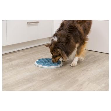 Посуд для собак Trixie Миска-вулик для повільного годування 30 см (блакитна) (4011905250397) фото №5