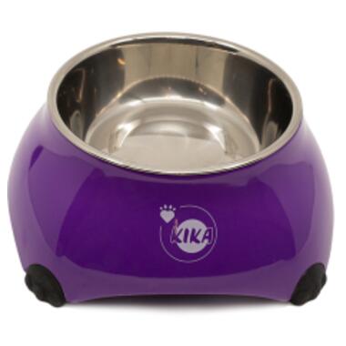 Посуд для собак KIKA Миска 4-PAW L фіолетова (SDML991033LV) фото №1