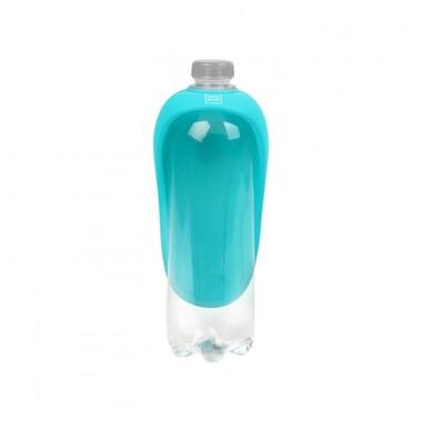 Поїлка-насадка на пляшку WAUDOG Silicone, 165х90 мм блакитний (50772) (4823089356181) фото №4