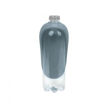 Поїлка-насадка на пляшку WAUDOG Silicone, 165х90 мм сірий (507711) (4823089356204) фото №4