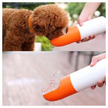 Портативна напувалка для собак MOESTAR ROCKET (MS0010001) Orange фото №4
